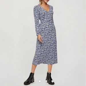 NWT Miss Selfridge midi dress in floral